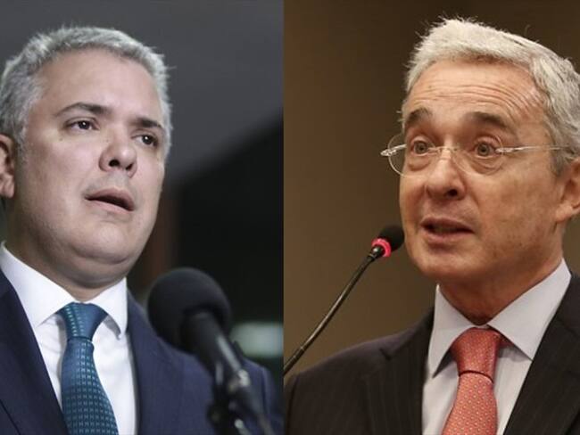 Imagen desfavorable del presidente Iván Duque es de 52,4% y de Álvaro Uribe es de 60,1%. Foto: Colprensa