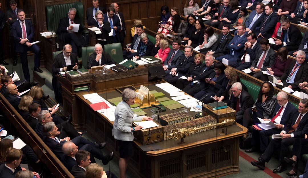 Caos en el Parlamento británico por una moción sobre Gaza. Imagen de referencia del Parlamento británico. Foto: