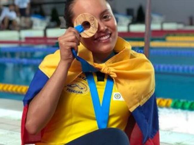 Paula Aguirre, campeona mundial en natación con aletas