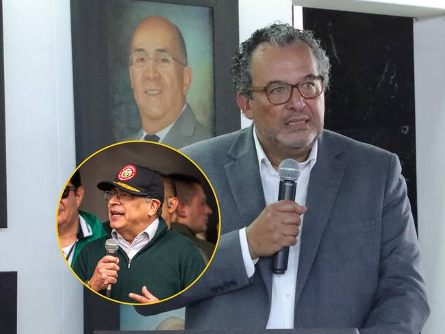 Roberto Vidal y Gustavo Petro | Fotos: JEP y GettyImages