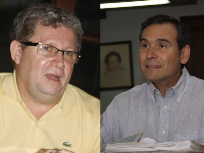 Ramiro Suárez Corzo y Juan Manuel Corzo. Fotos: Colprensa