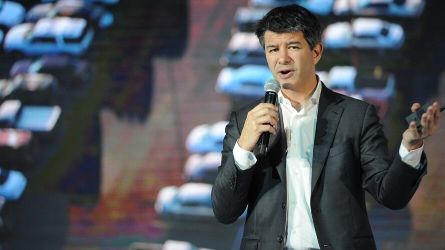 Director ejecutivo de Uber, Travis Kalanick. Foto: Getty Images