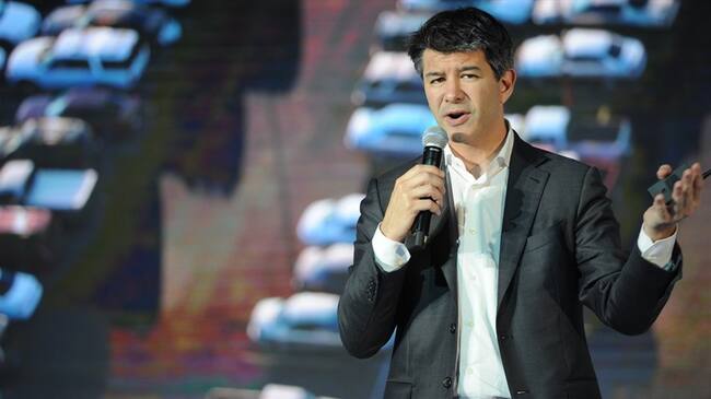 Director ejecutivo de Uber, Travis Kalanick. Foto: Getty Images