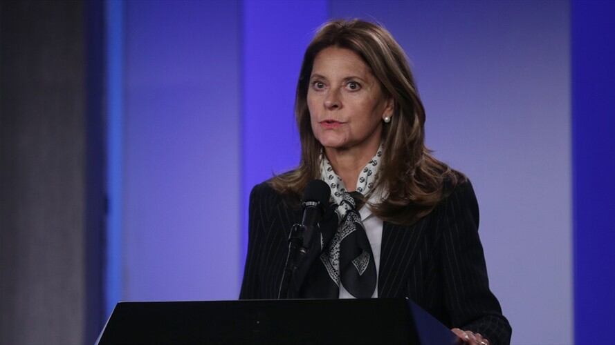 La vicepresidenta Marta Lucía Ramírez. Foto: Colprensa