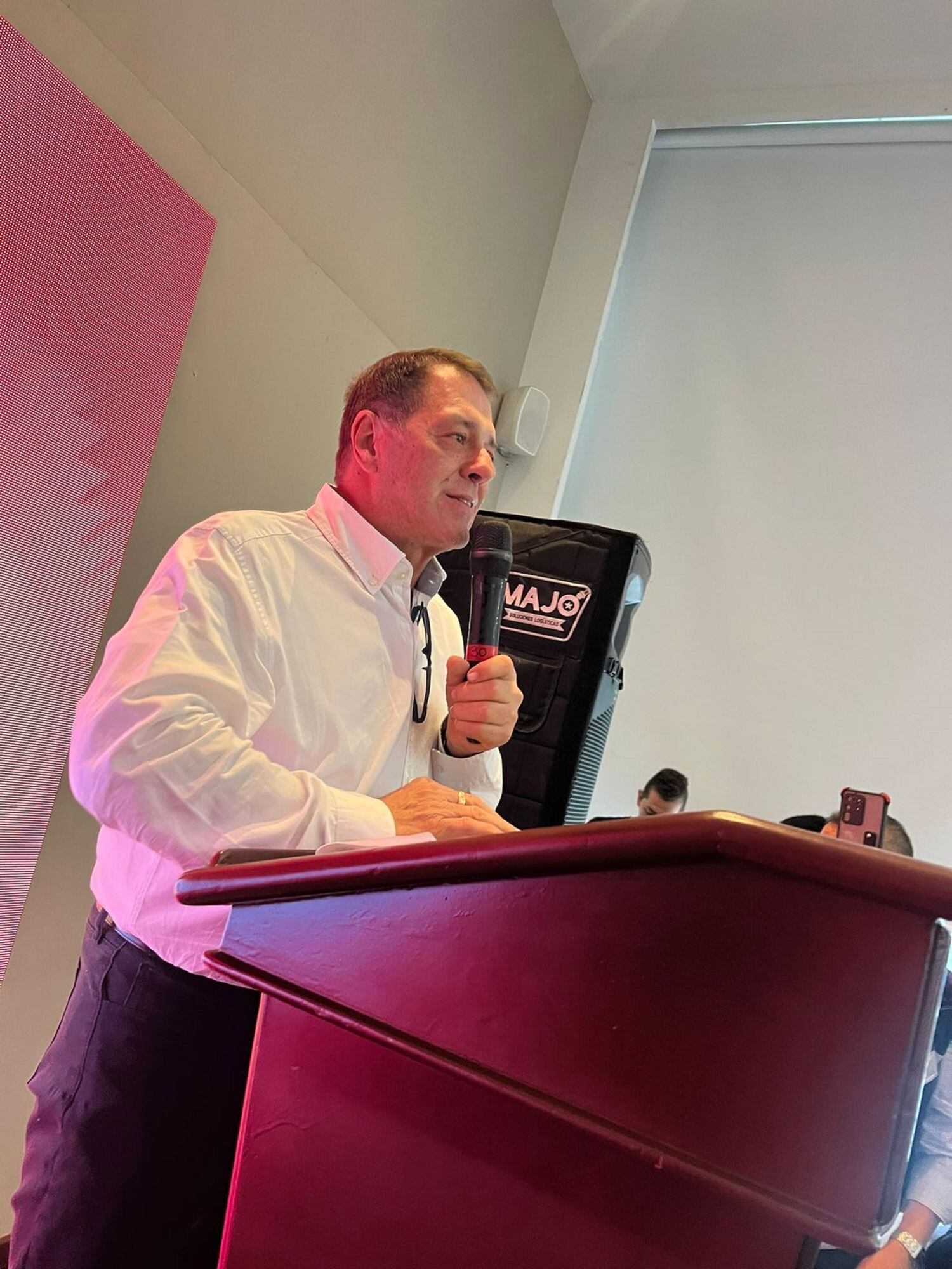 El empresario caldense inscribió su candidatura ante la Registraduría el pasado 27 de julio, con el aval del partido político En Marcha.Foto: (Campaña Tulio Gómez)