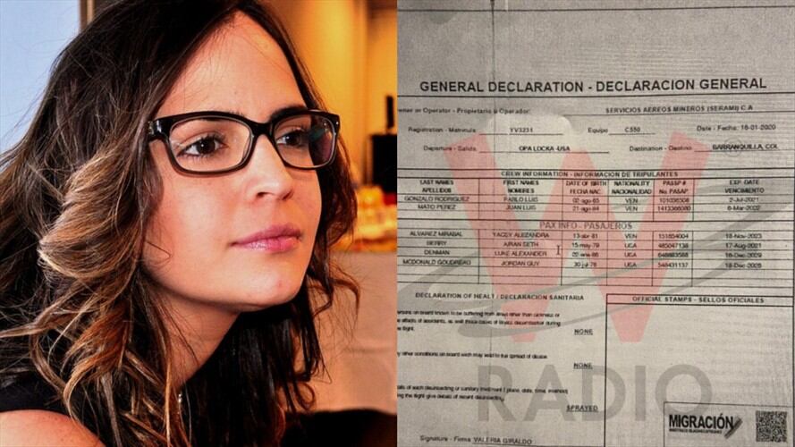 Yacsy Alexandra Álvarez se encuentra detenida en la cárcel de El Pedregal, tras la Operación Gedeón. Foto: Facebook - Yacsy Álvarez