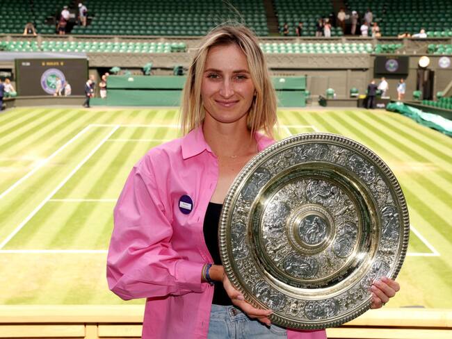 Marketa Vondrousova. (Photo by Clive Brunskill/Getty Images)