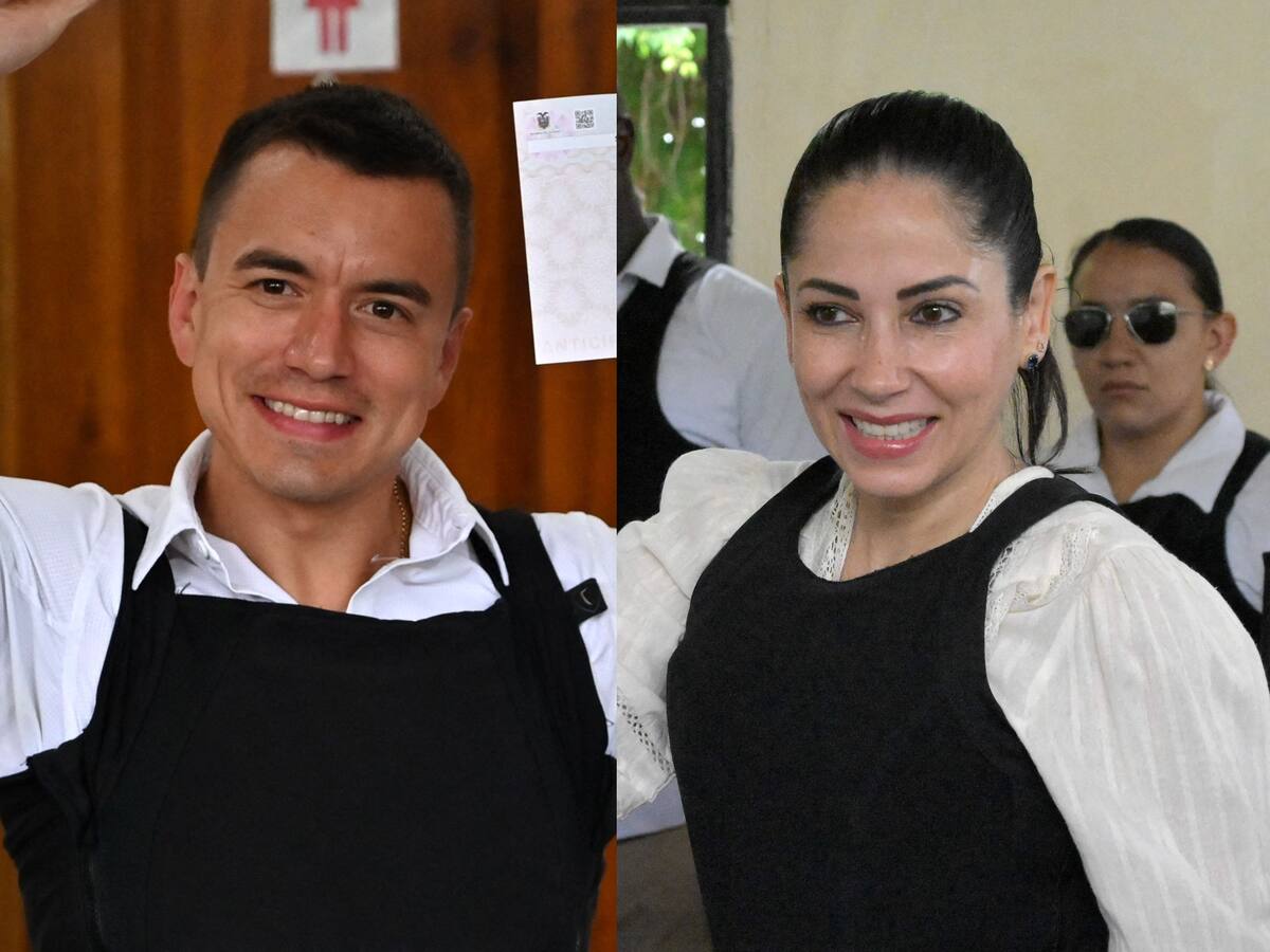 Concluyó votación presidencial de Ecuador: González y Noboa esperan primeros resultados