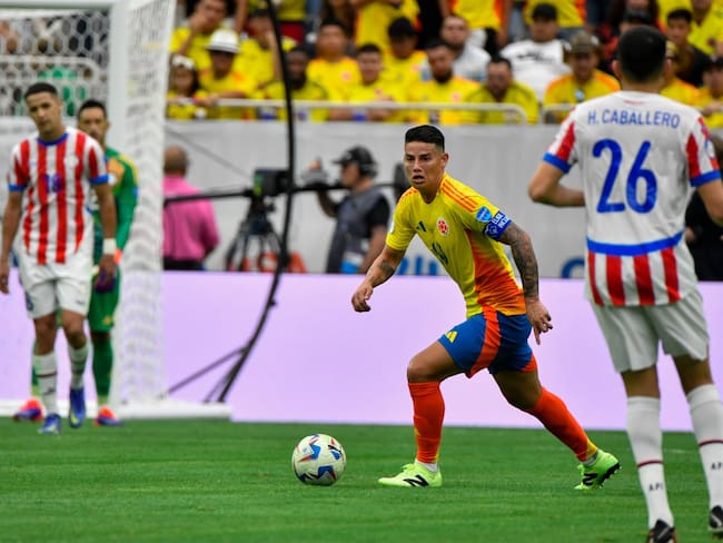Selección Colombia vs. Paraguay por el Grupo D de Copa América. Foto: FCF