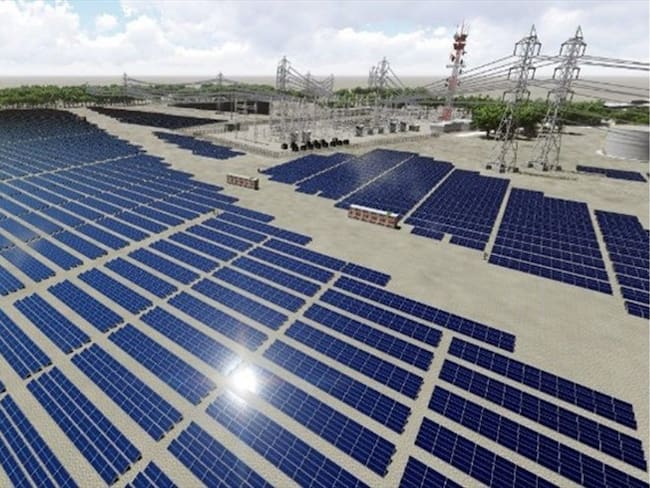 En Santander construirán el proyecto de generación de energía solar más grande del país. Foto: Gobernación de Santander