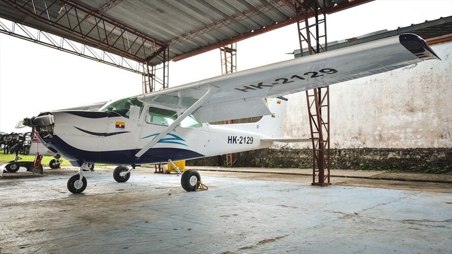 Aeronave HK-2129. Foto: Empresa ARO