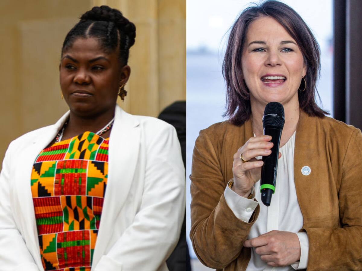 Francia Márquez recibió a la ministra de Relaciones Exteriores de Alemania