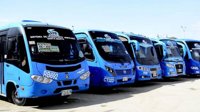 Transporte público en Santa Marta/ Alcaldía de Santa Marta