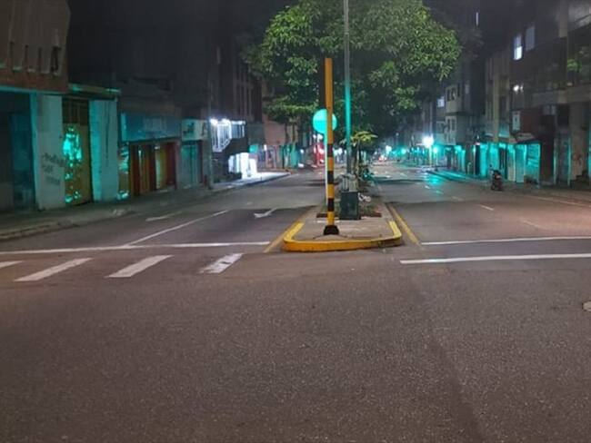 Toque de queda Santander . Foto:suministrada.