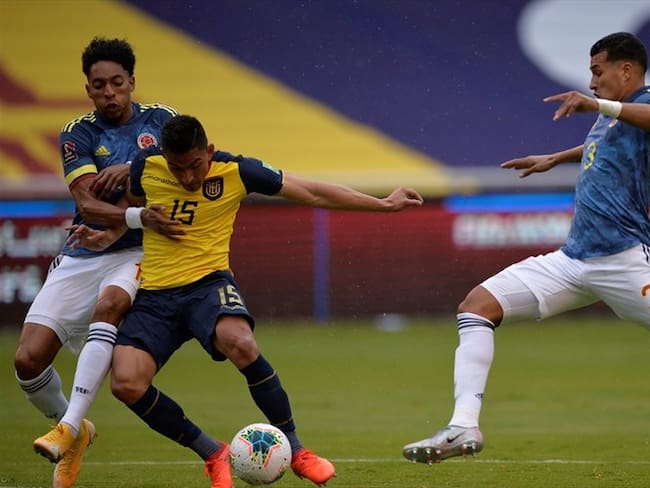 Selección Colombia vs. Ecuador. Foto: EFE