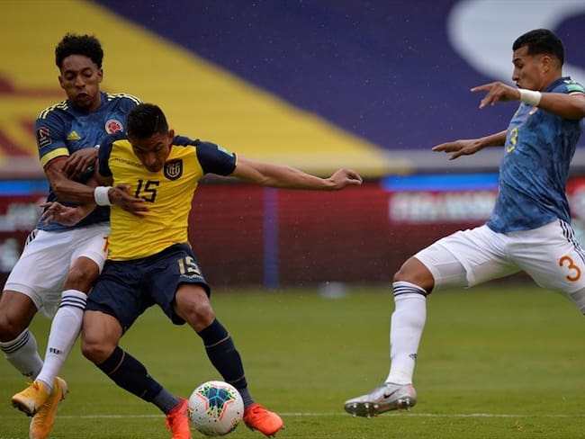 Selección Colombia vs. Ecuador. Foto: EFE