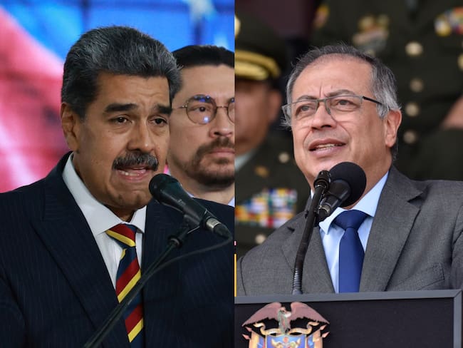 Nicolás Maduro y Gustavo Petro | Fotos: GettyImages