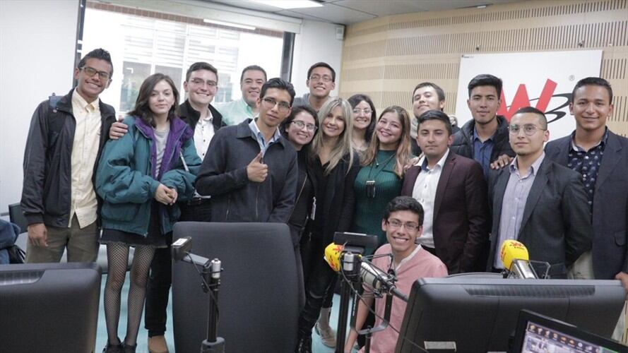 Los pilos de Colombia con Vicky Dávila. Foto: Redacción W Radio