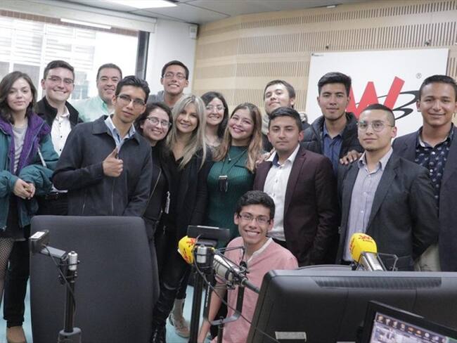 Los pilos de Colombia con Vicky Dávila. Foto: Redacción W Radio