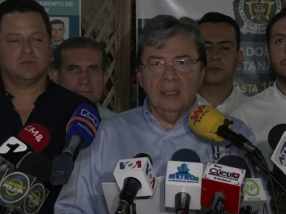 Mindefensa anunció en Cúcuta un plan de seguridad fronterizo en Norte de Santander