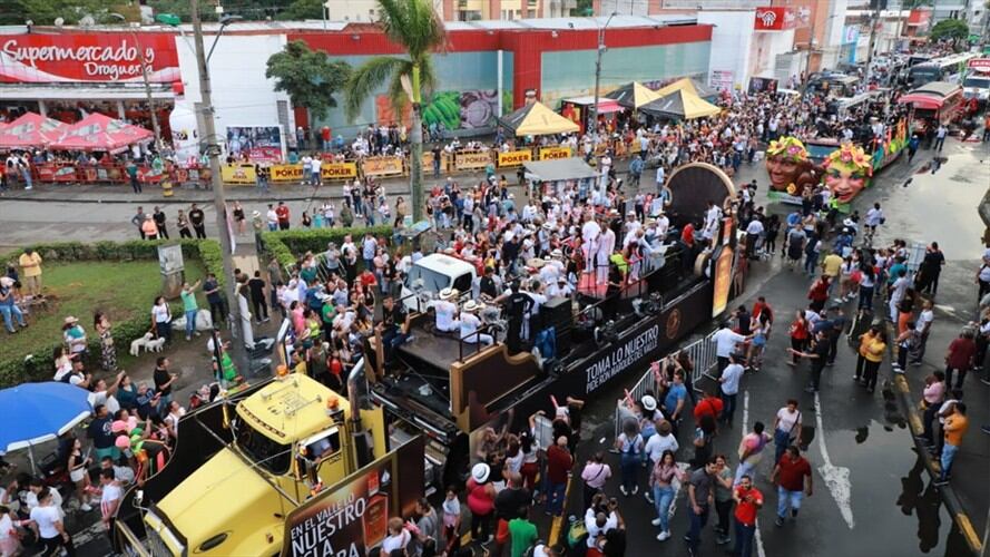 El buen comportamiento también se vio reflejado en las carreteras de la ciudad. Foto: Alcaldía