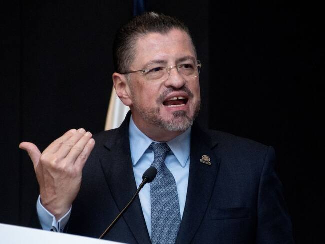 Rodrigo Chaves. (Photo by EZEQUIEL BECERRA/AFP via Getty Images)