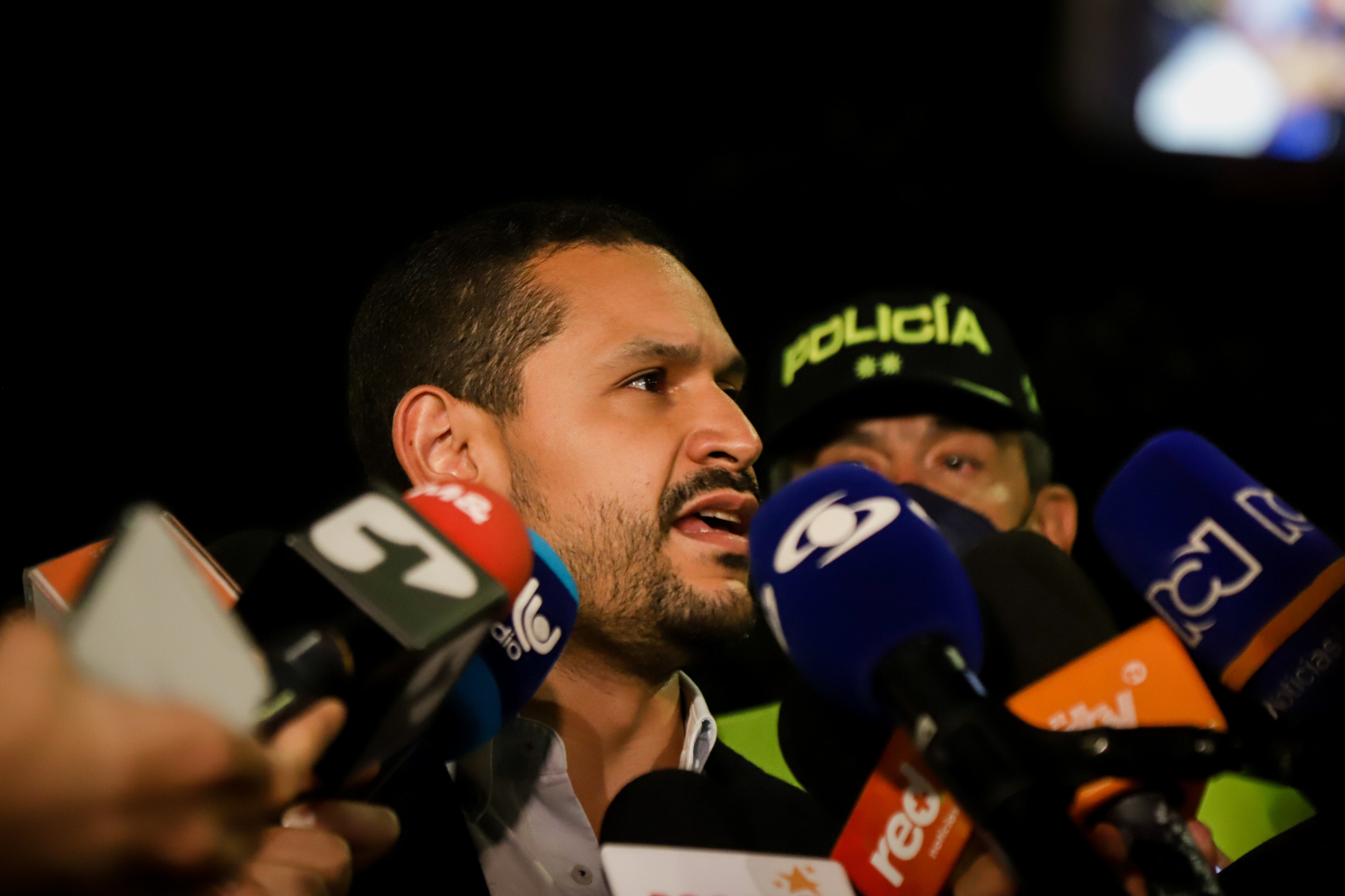 Daniel Palacios, Ministro del Interior.