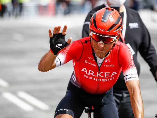 Nairo Quintana del equipo Arkea - Samsic .  Foto de Xavier Bonilla/NurPhoto via Getty Images