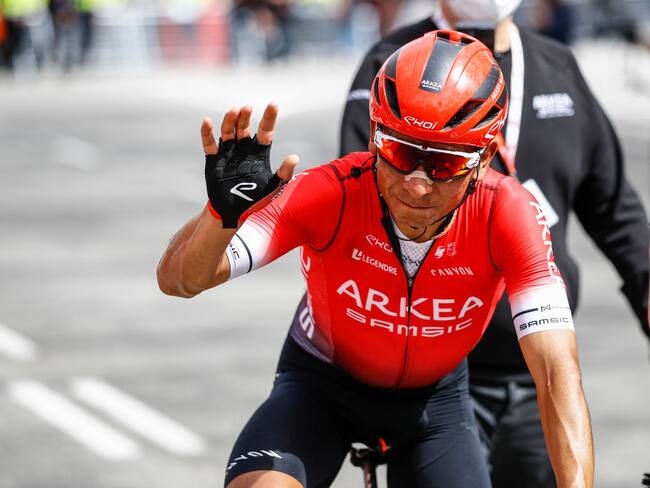 Nairo Quintana del equipo Arkea - Samsic . (Photo by Xavier Bonilla/NurPhoto via Getty Images)