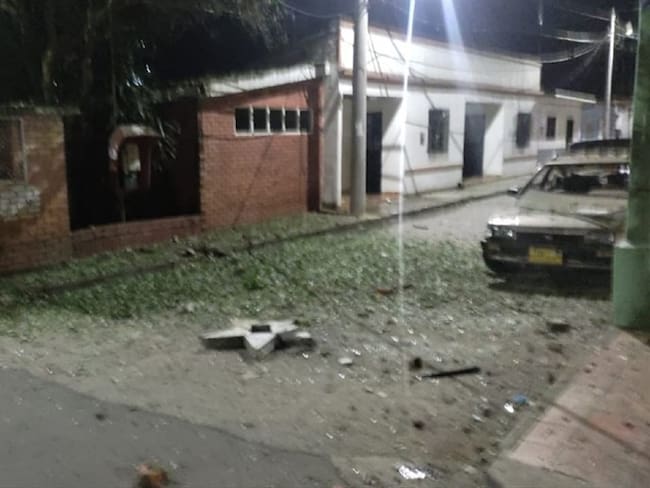 Investigan atentado con explosivos contra estación de Policía en Chinácota