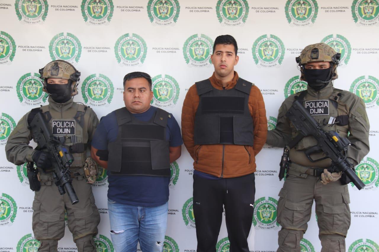 Capturan a integrantes del Cartel de Sinaloa. Foto: Cortesía Policía.