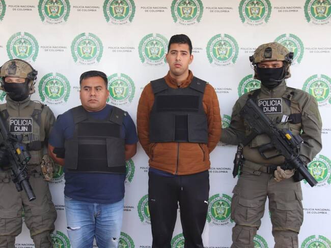 Capturan a integrantes del Cartel de Sinaloa. Foto: Cortesía Policía.