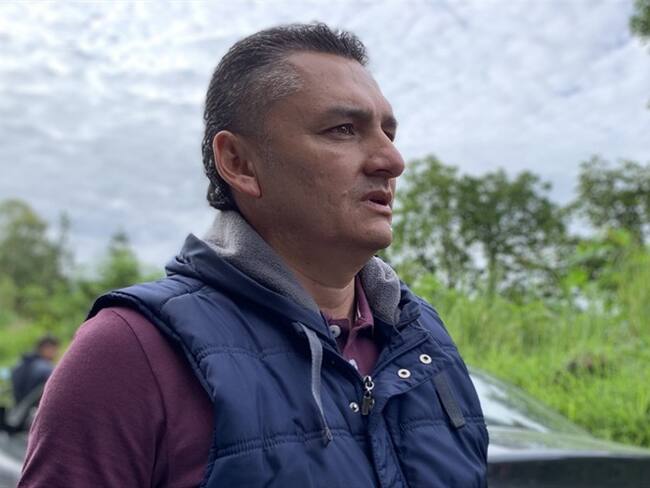 El alcalde Jesús Eduardo Díaz dijo que se realizará la primera audiencia a la firma contratista que incumplió las obras que pretendían la reubicación de 92 familias. Foto: La W - Alcalde de Rosas