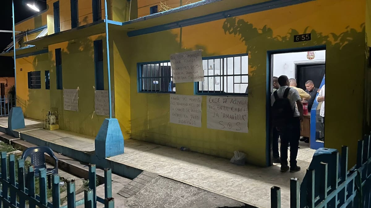 Reclusos protestaron por falta de alimentos en la cárcel La Amarilla de Lorica, Córdoba