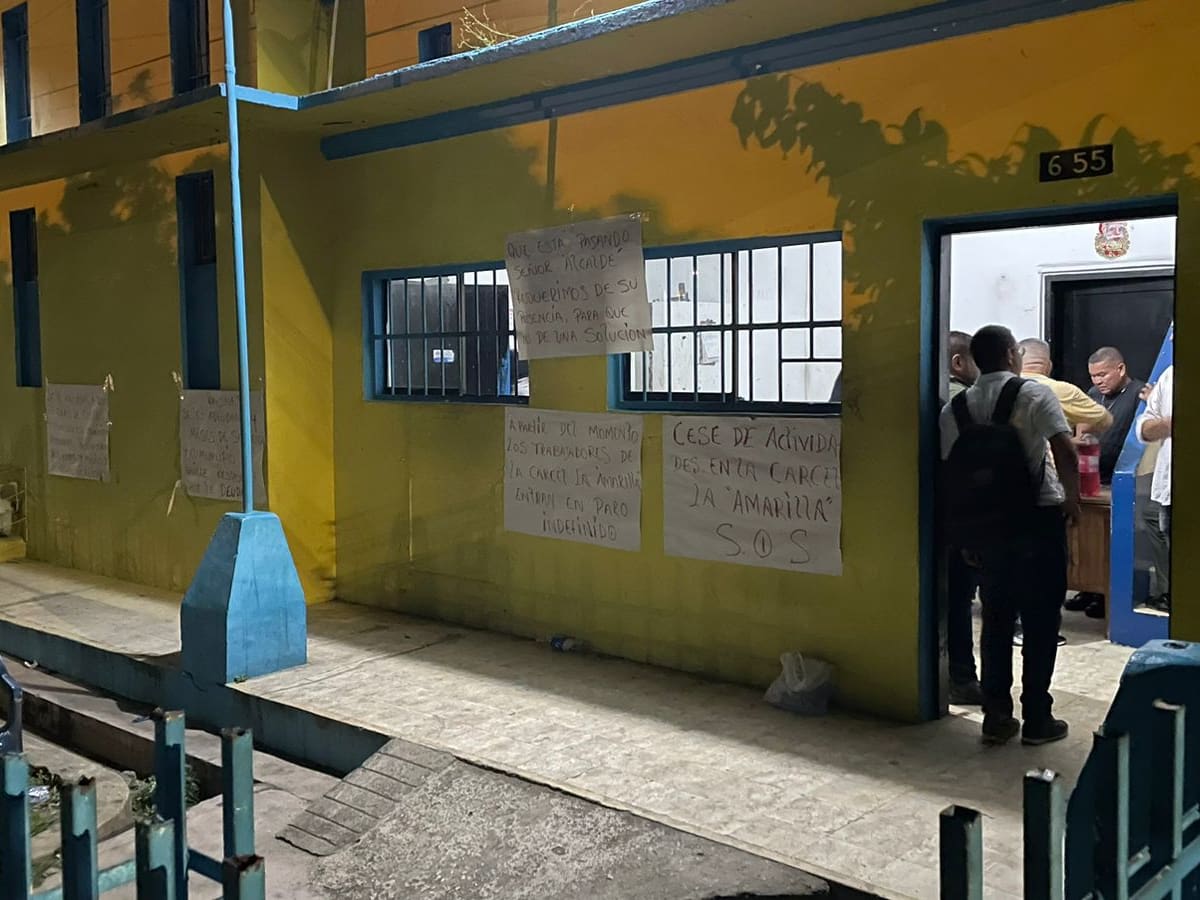 Reclusos protestaron por falta de alimentos en la cárcel La Amarilla de Lorica, Córdoba