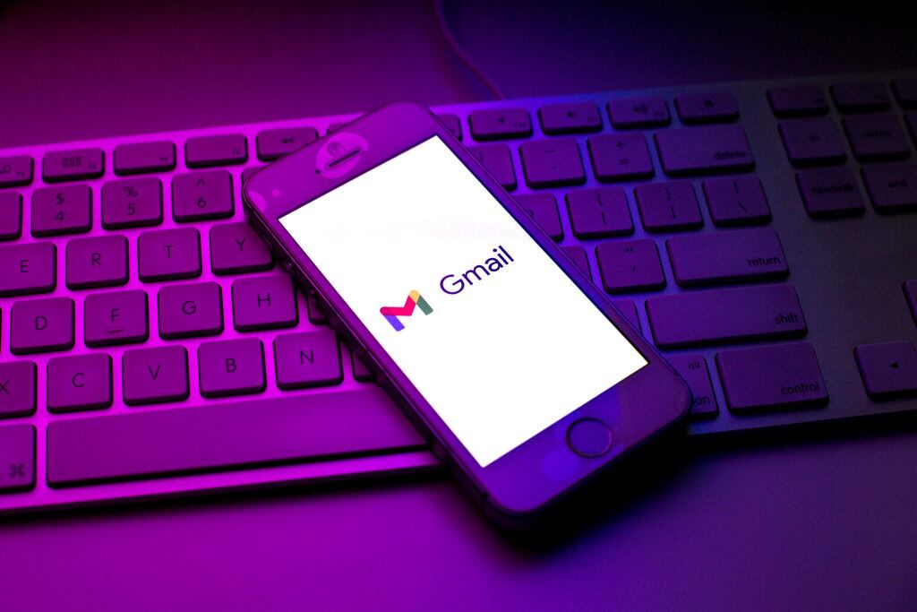 Gmail. (Photo Illustration by Thiago Prudencio/SOPA Images/LightRocket via Getty Images)
