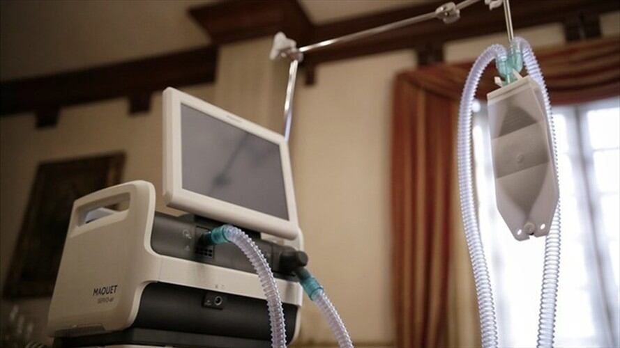 En total son 15 los ventiladores donados por la Presidencia de la República.  . Foto: Colprensa