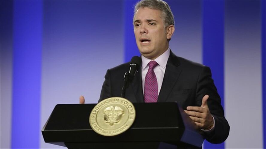 Iván Duque, presidente de Colombia. Foto: Colprensa