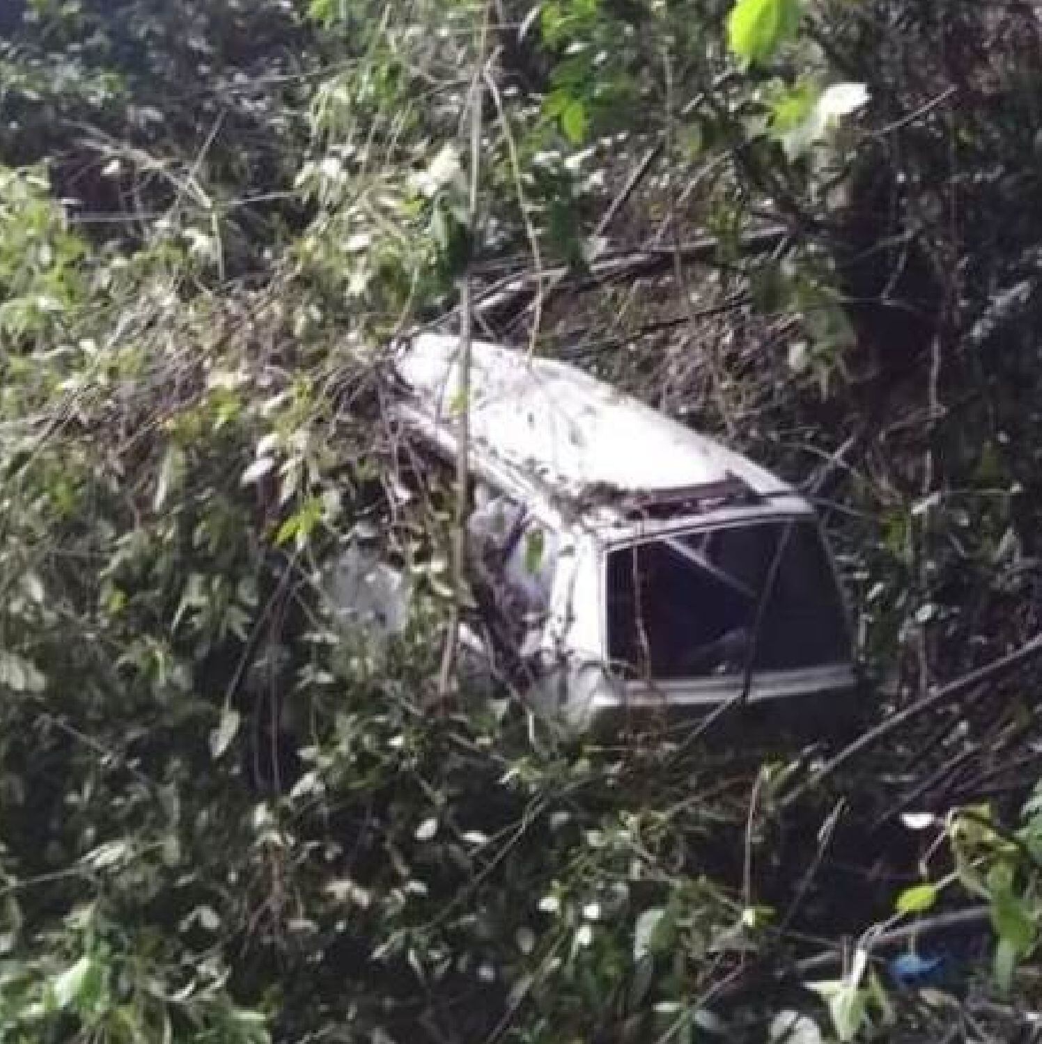 Accidente en la provincia García Rovira dejó un muerto y un herido. Foto: Cortesía a Melissa Múnera