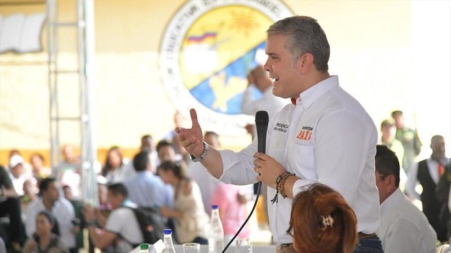 Iván Duque . Foto: Colprensa