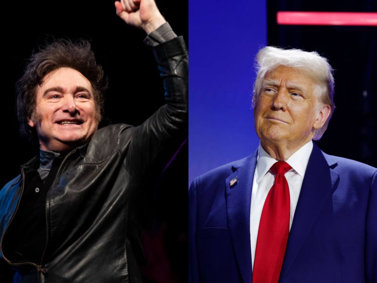 Donald Trump dijo que una victoria electoral de Javier Milei sería “muy importante”