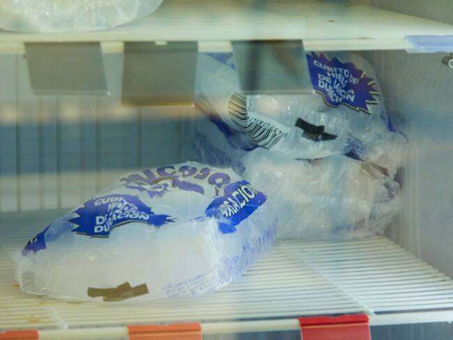 Imagen de referencia de hielo. Foto: Getty Images.