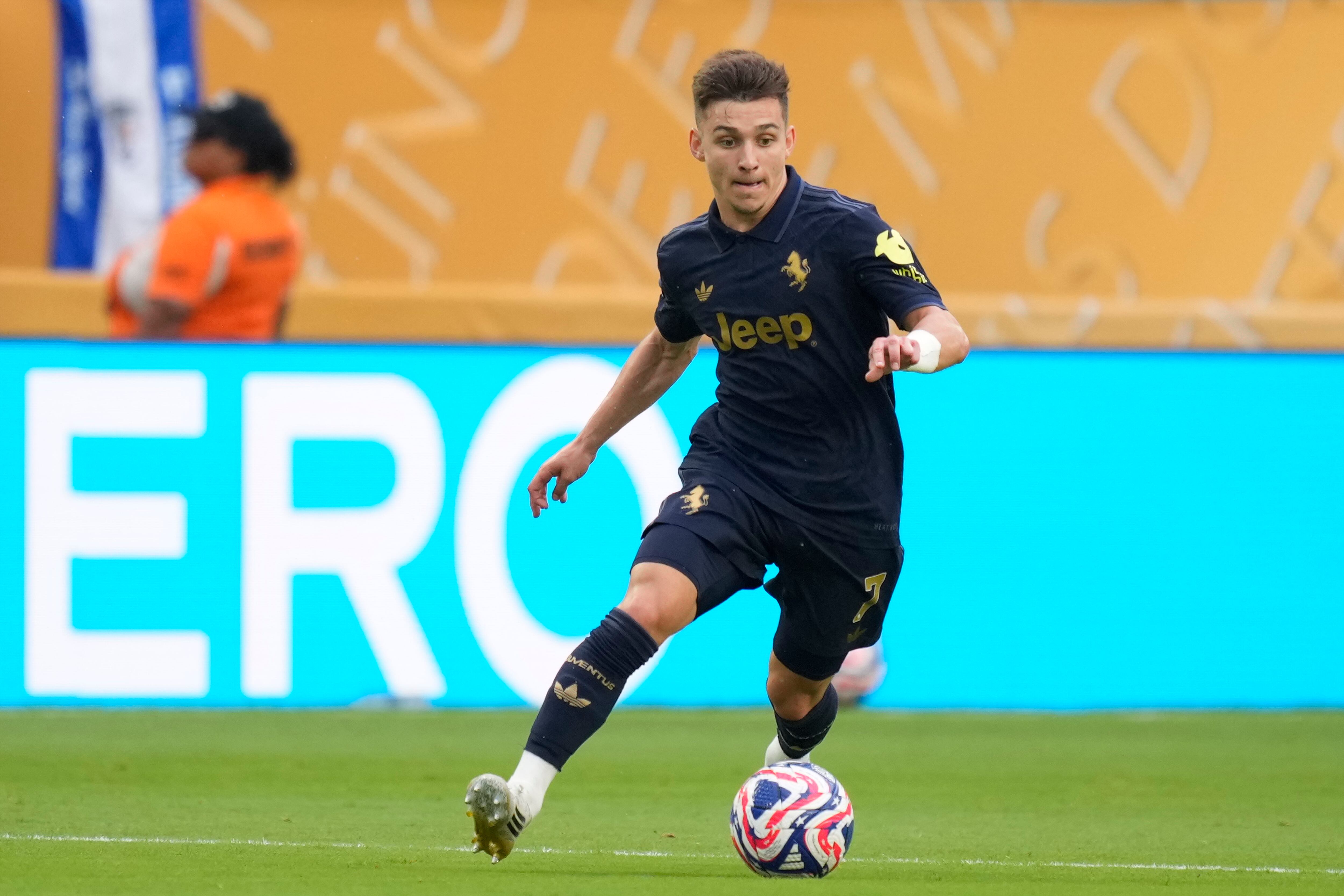 Francisco Conceiçao durante el partido Real Madrid vs Juventus el 1 de julio de 2025 en la Copa Mundial de Clubes de la FIFA. FOTO: Jose Breton via Getty Images