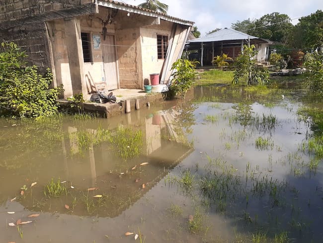 Inundaciones en La Mojana. Foto: cortesía (suministrada a La W).