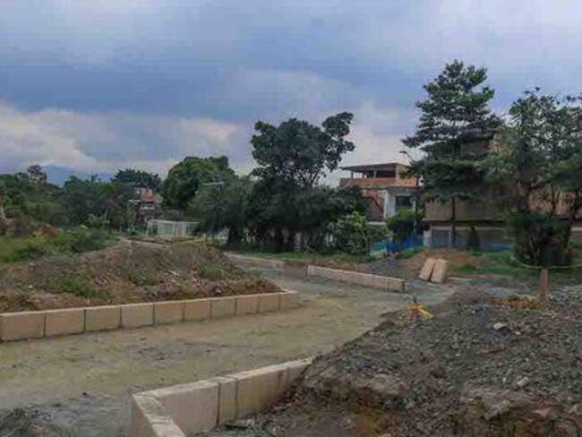 Obra denominada el “Bulevar del oriente”. Foto: Alcaldía de Cali.