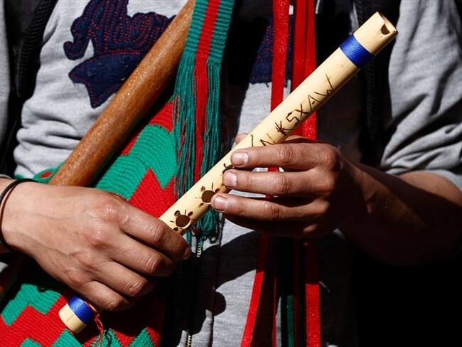 Las comunidades indígenas del Cauca decidieron regresar a sus territorios y suspender la instalación de la Comisión Mixta. Foto: Colprensa