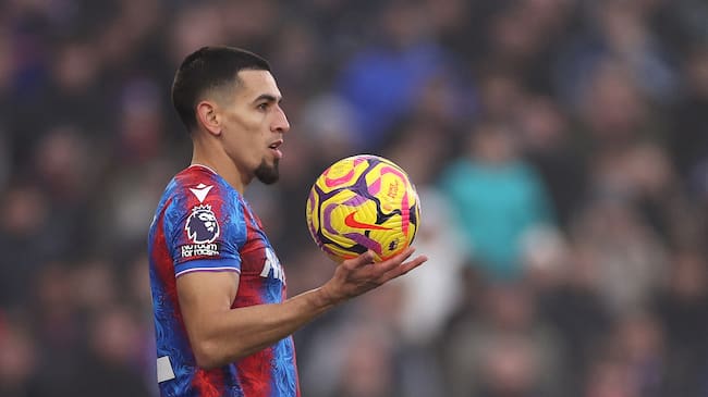 Daniel Muñoz en el Crystal Palace. (Photo by Warren Little/Getty Images)