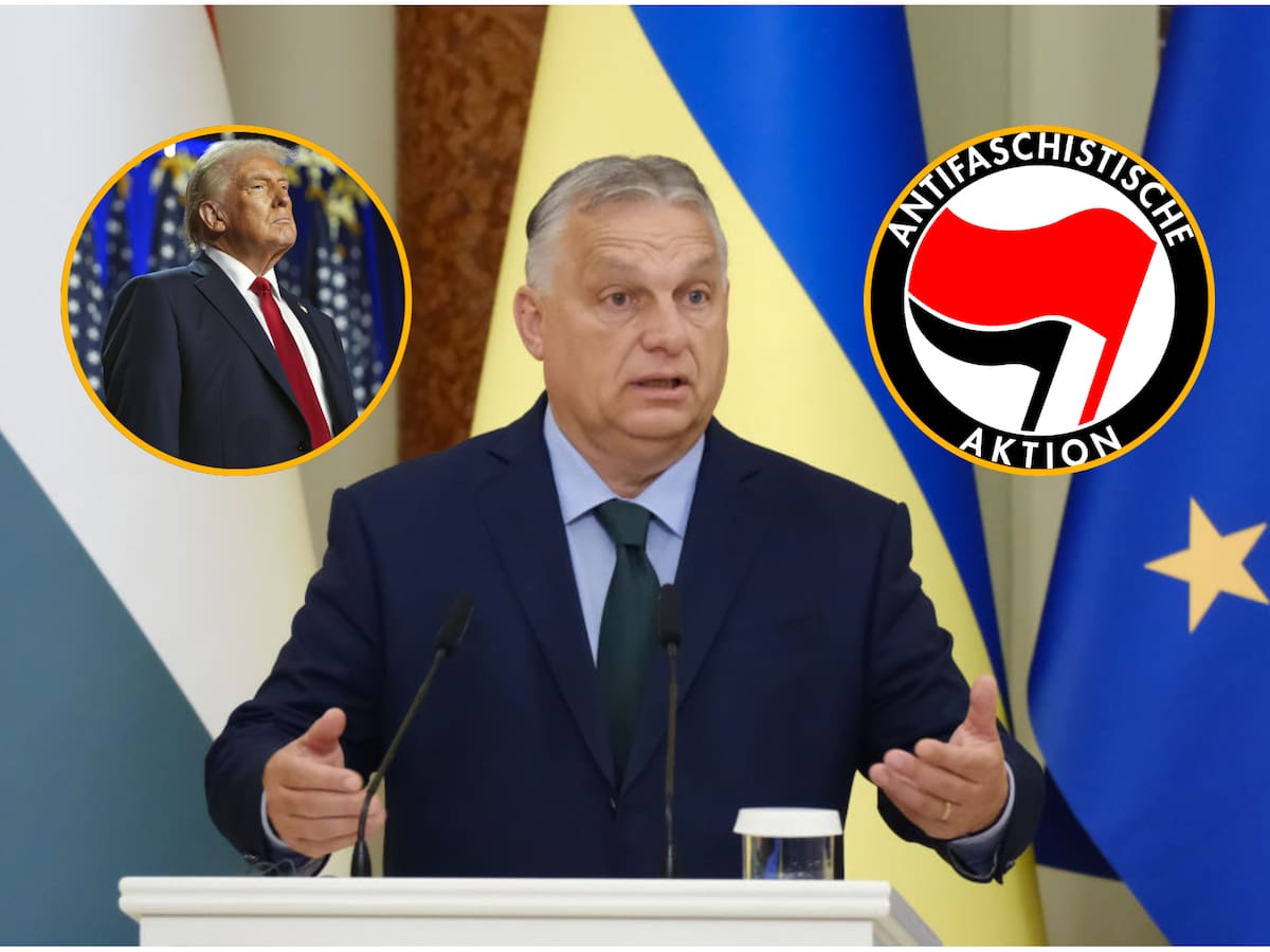 Orbán sigue a Trump y quiere declarar a ‘Antifa’ como “organización terrorista”