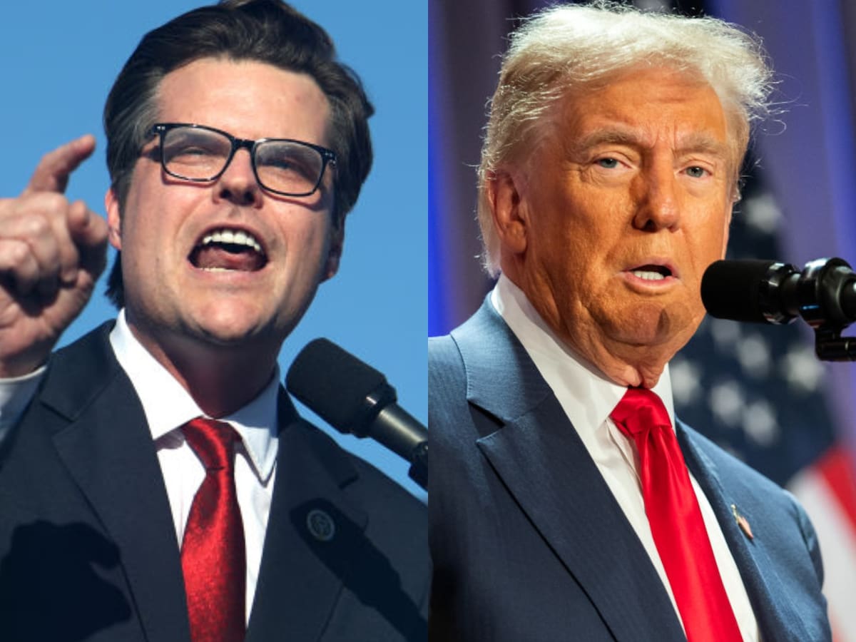 El polémico congresista Matt Gaetz renunció a ser fiscal general de Donald Trump