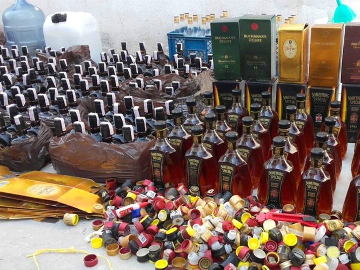 En medio de plan de navidad, incautan licor adulterado al suroccidente de Barranquilla